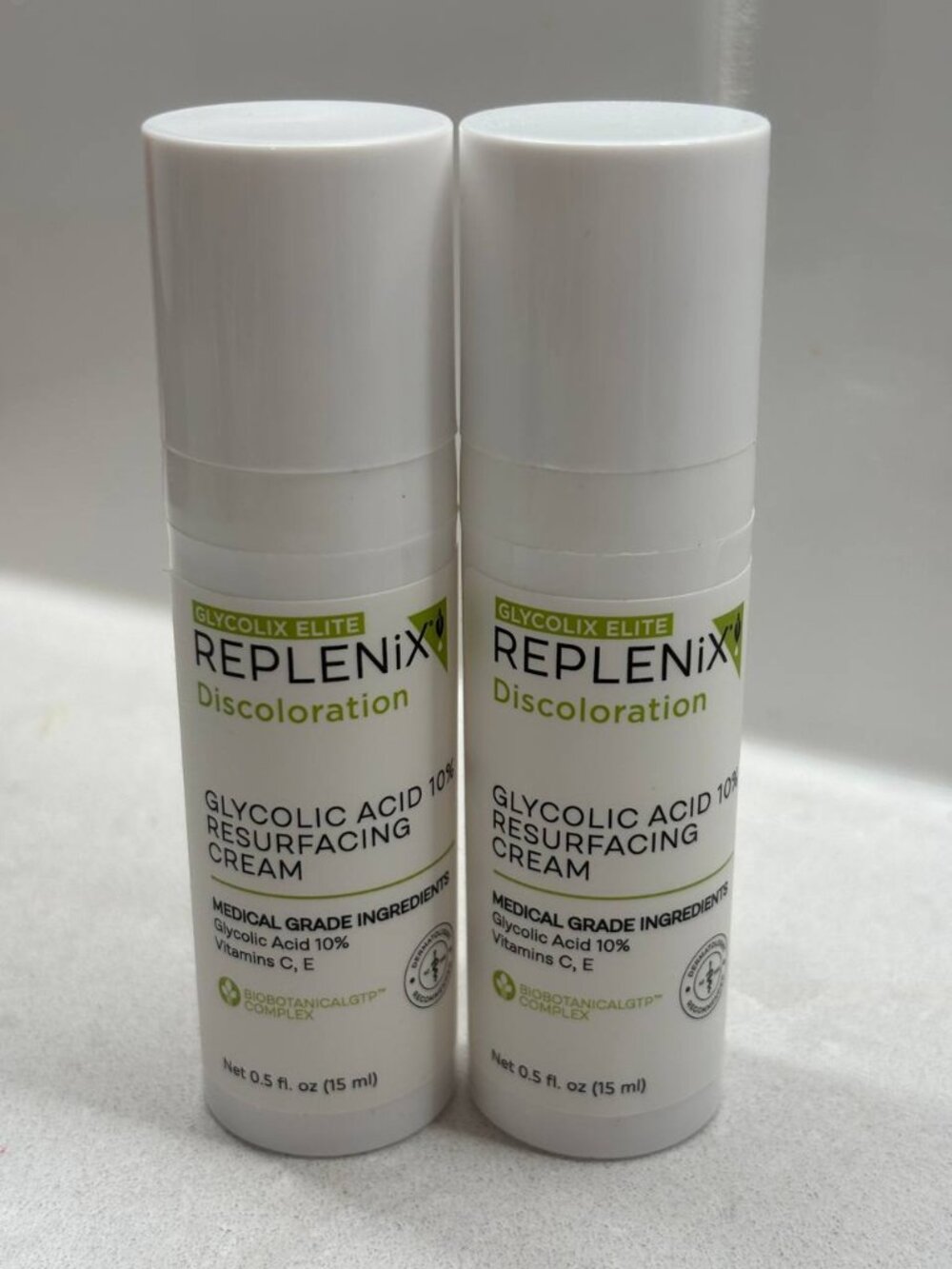 Replenix Glycolic Acid 10% Resurfacing Cream 15 ml (Set of 2)